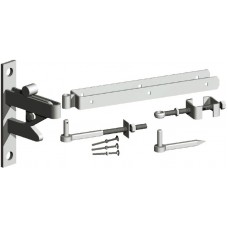 Field Gate Hinge and Catch Set 300mm